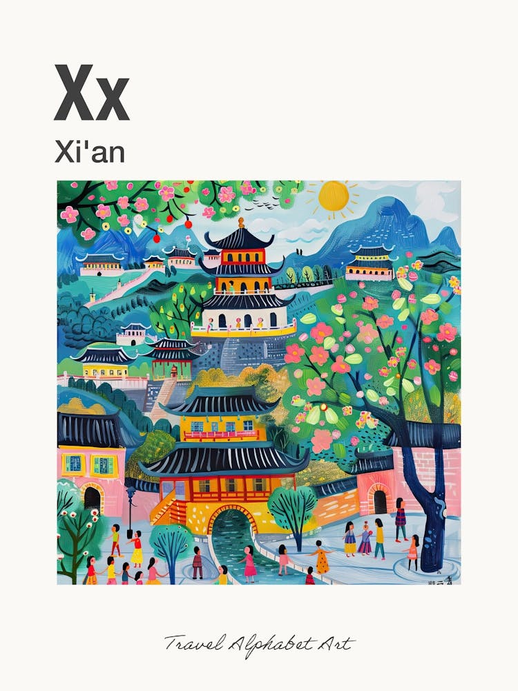 Kids Travel Alphabet  Xian 3
