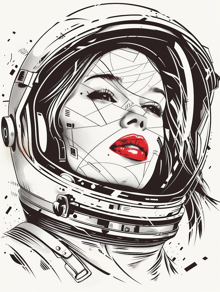 Girl In Spacesuit