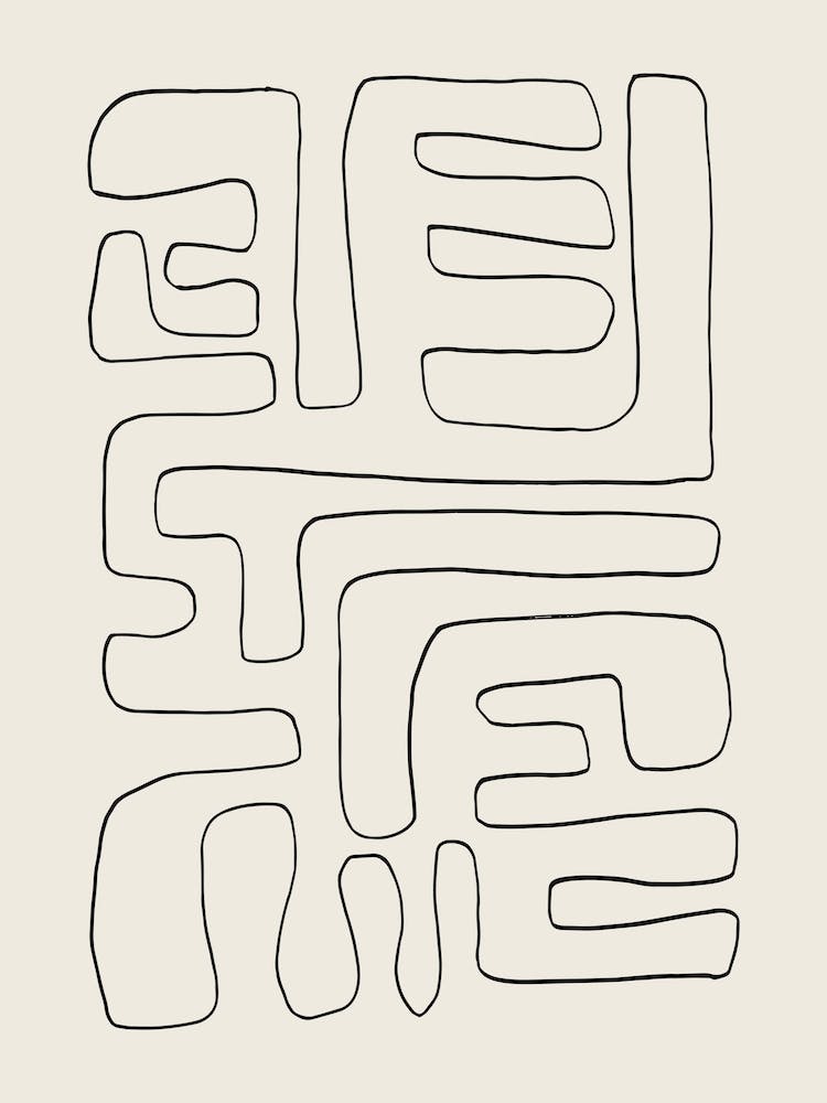 Abstract Labyrinth 1