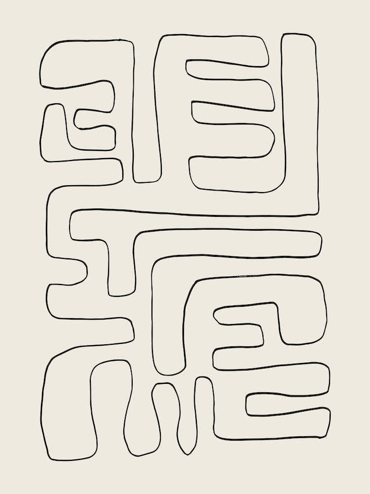 Abstract Labyrinth 1