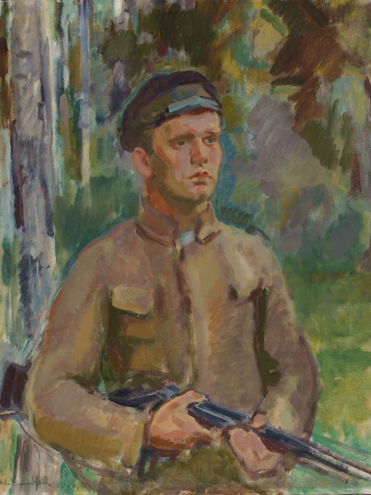 Hunter (Forester Gunnar Arnkil), 1919, By Magnus Enckell
