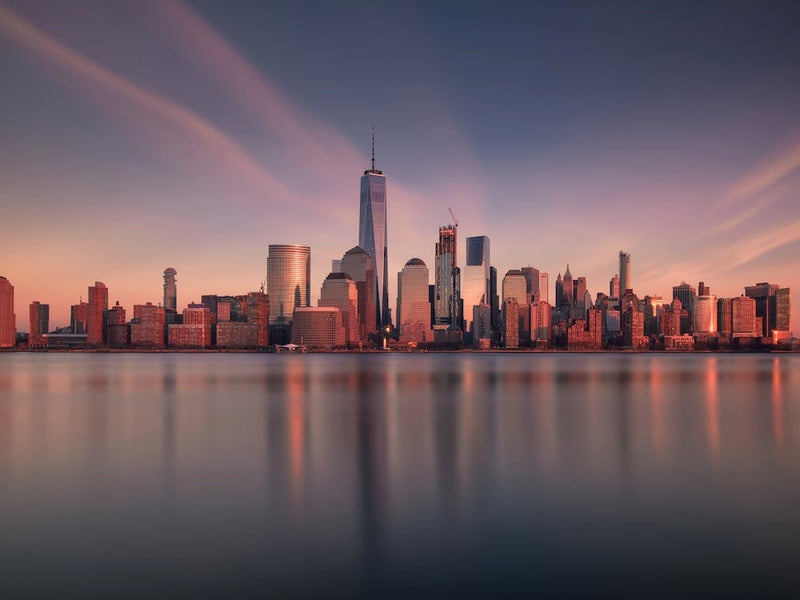 Lower Manhattan At Dusk