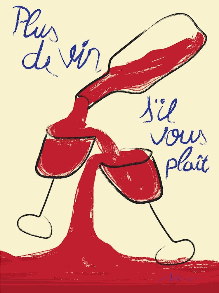 Rotwein Plus De Vin