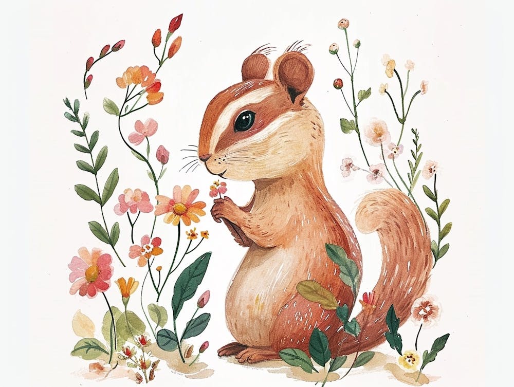 Little Floral Chipmunk 2