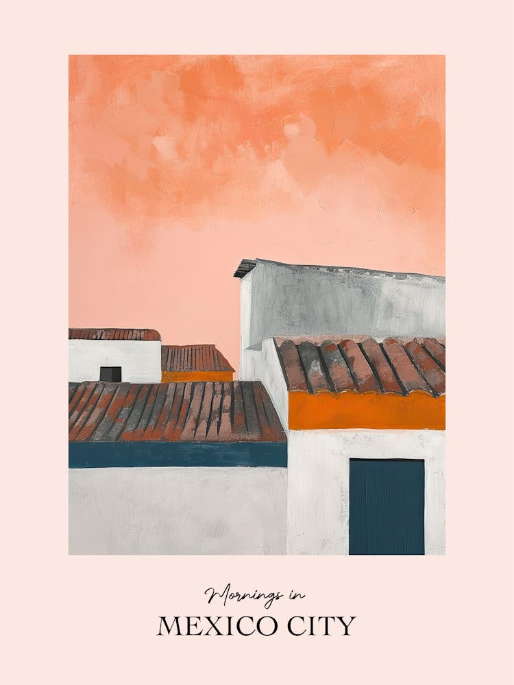 Mornings In Mexico City Rooftops Morning Skyline 4