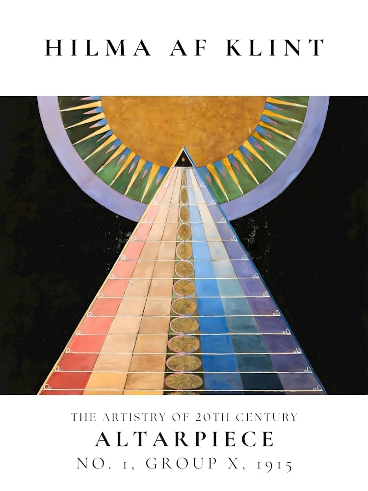 Hilma Af Klint Altarpiece No Group X