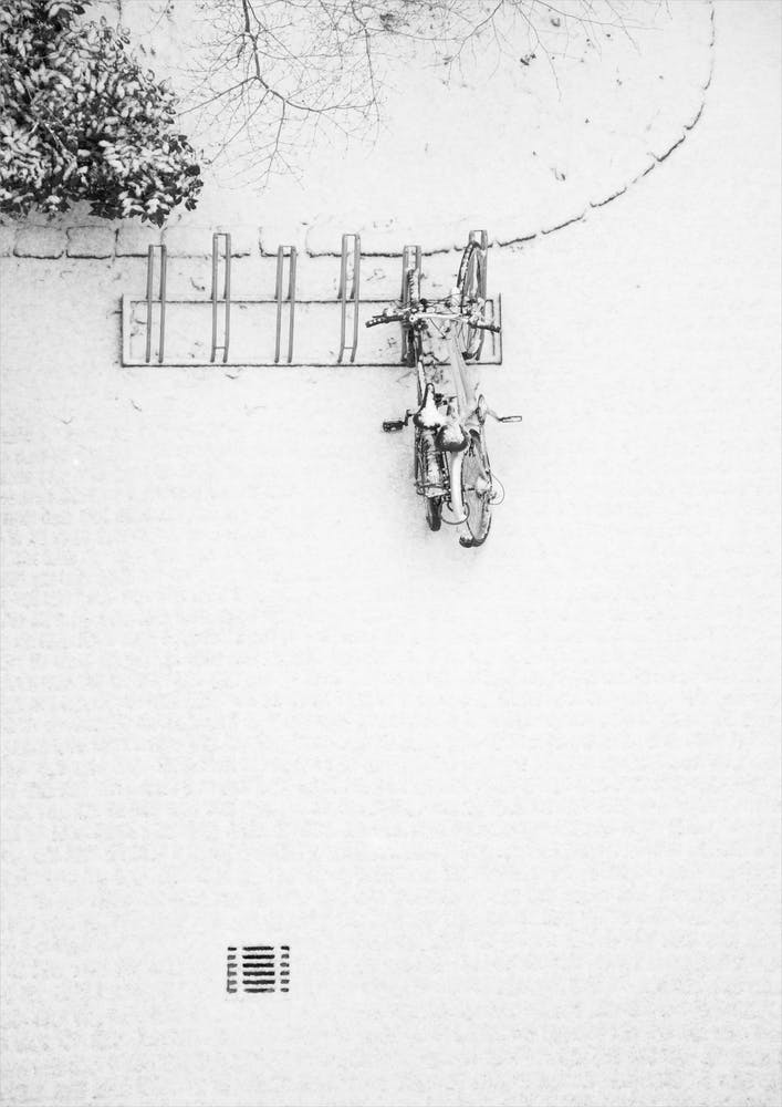 Winter White Bikes