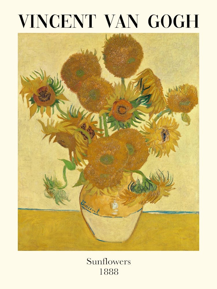 Vincent Van Gogh Sunflowers