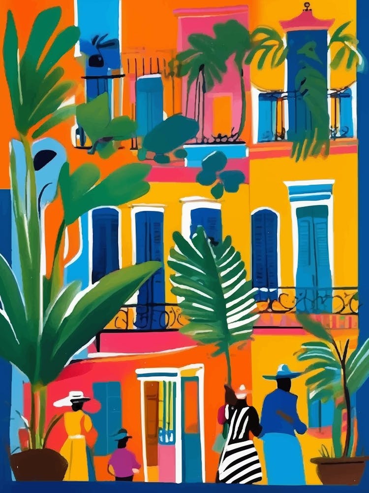 Colorful Cuban lifestyle