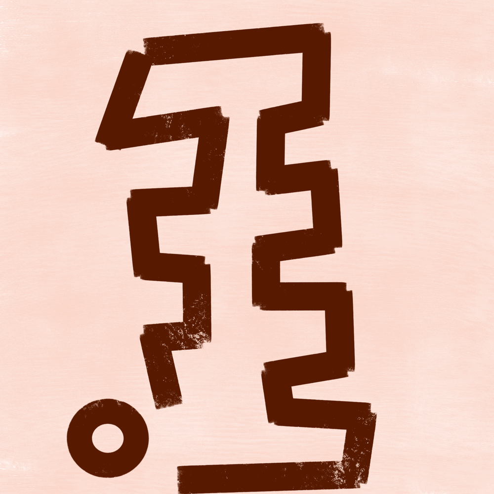 Geometric Abstract Print