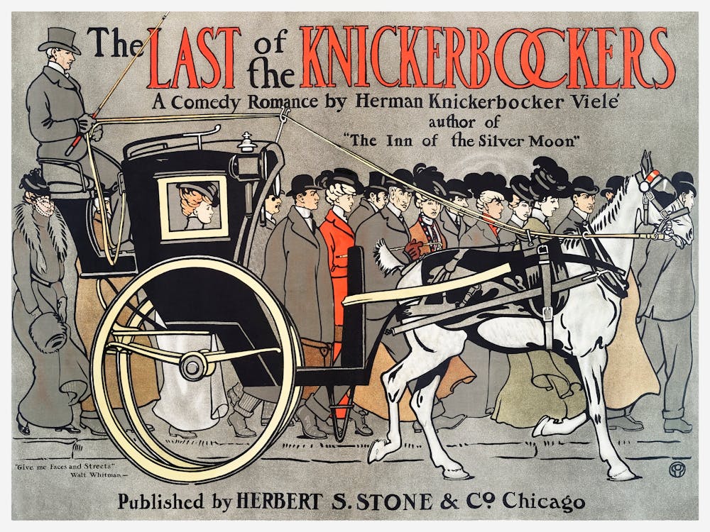 The Last Of The Knickerbockers (1901), Edward Penfield