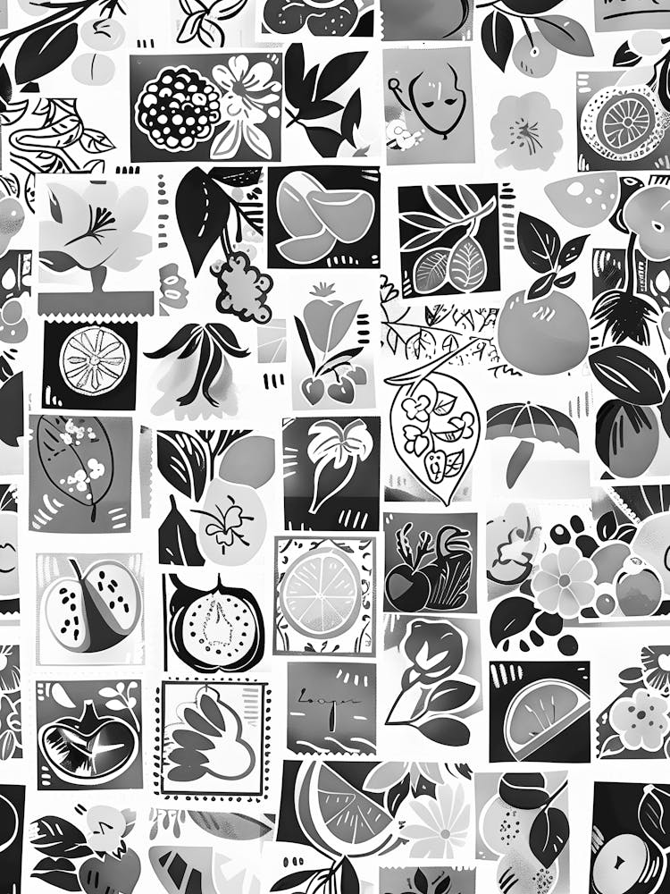 Black And White Pattern 1