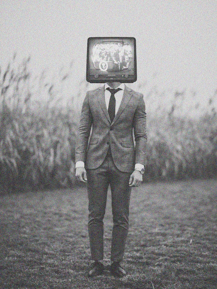 Man With a TV Head