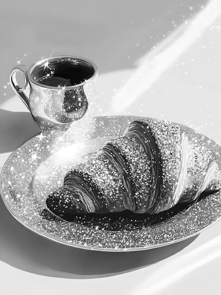 Café et Croissants 1