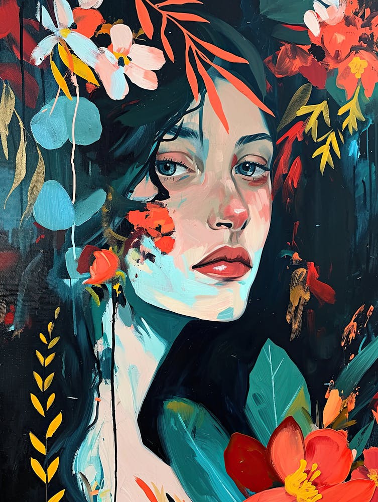 Mystic Aura, Boho Art Style