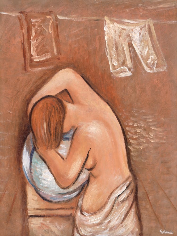 Washing Hair (1934), Mikuláš Galanda
