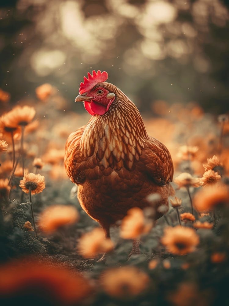 Chicken Portrait