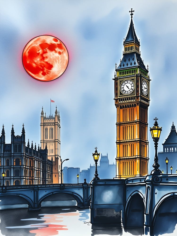 Big Ben In London 1