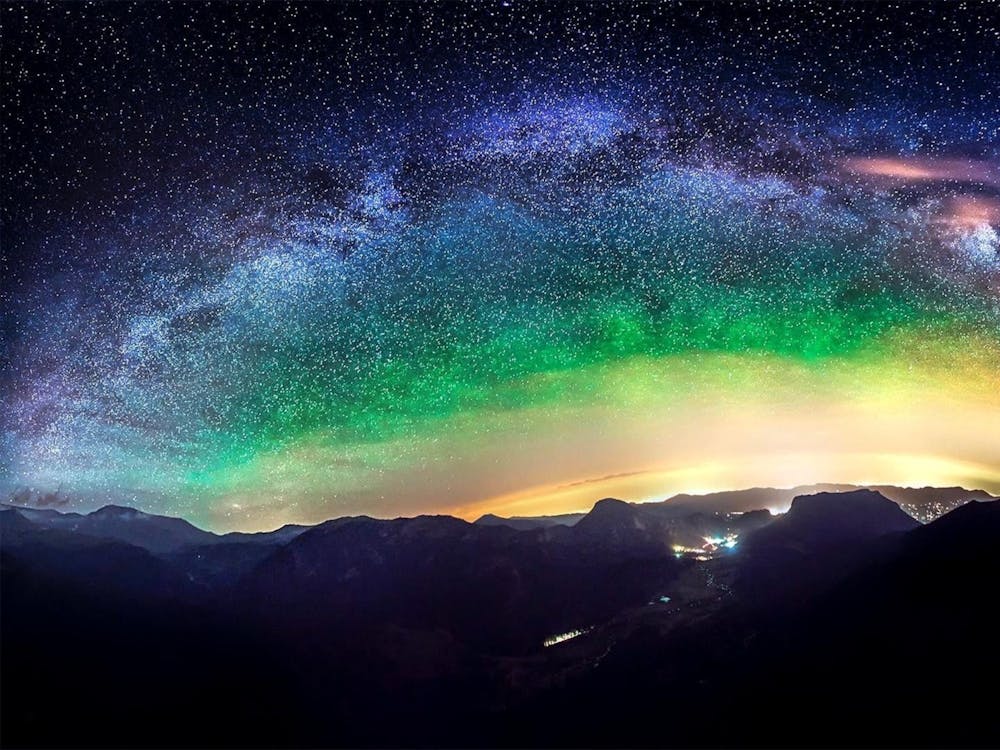 Milky Over The Mountains