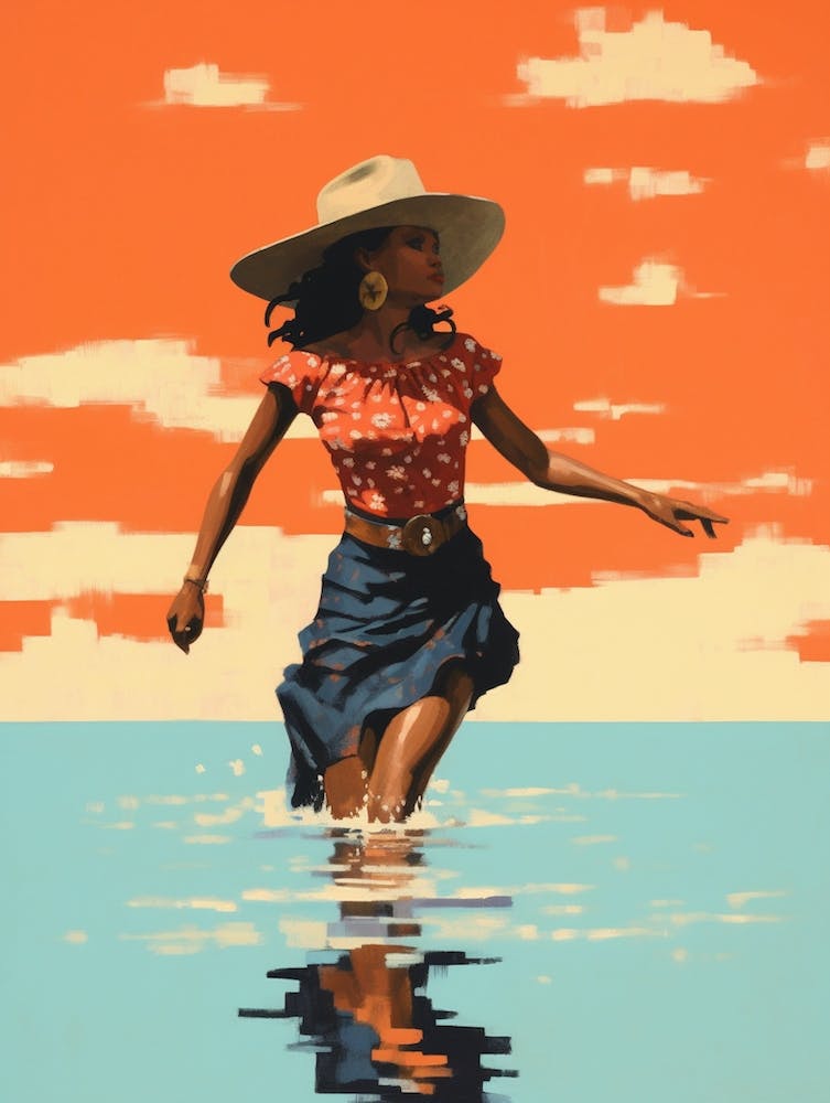 Cowgirl In Sea 2