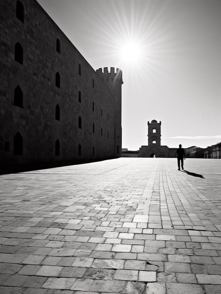 Avila, Spain, Black And White Analogue Photography 4