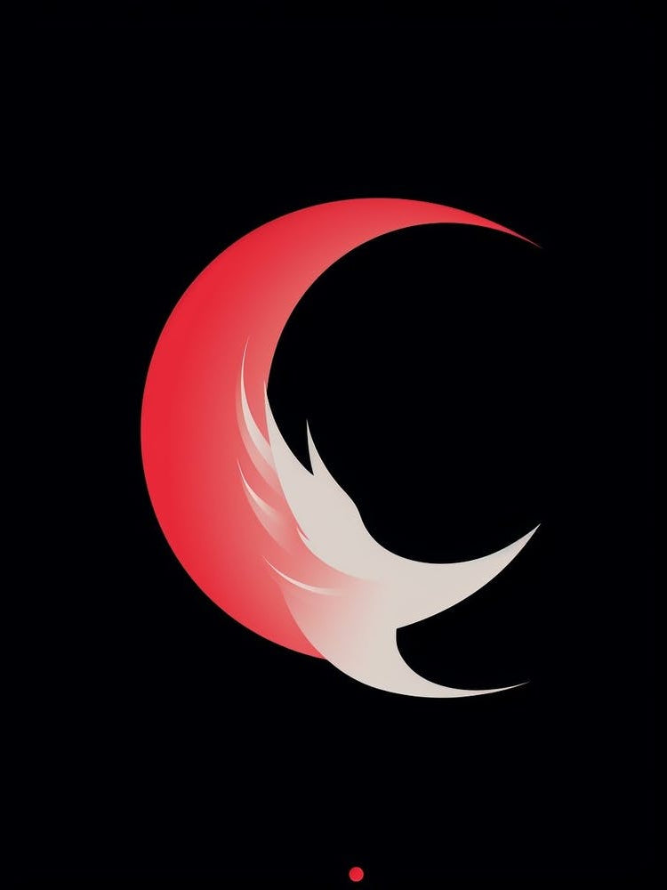 Dragon Minimalist Abstract 3