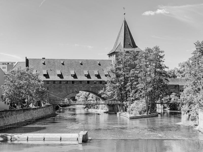 Nuremberg, Bavaria, Germany, idyllische Altstadt