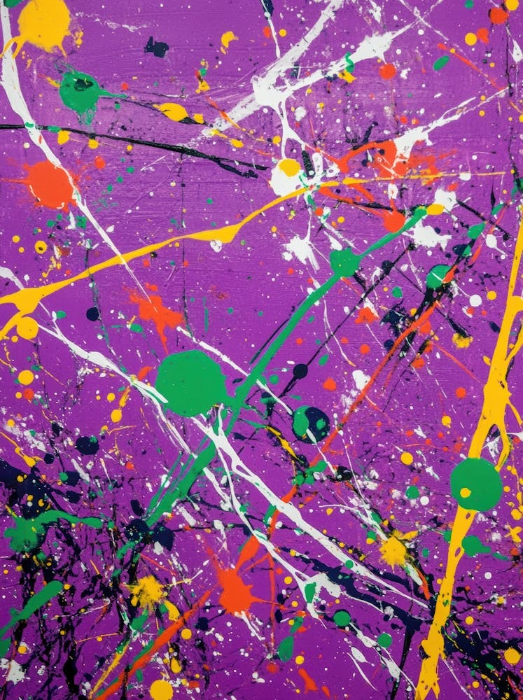 Purple Splatter 1