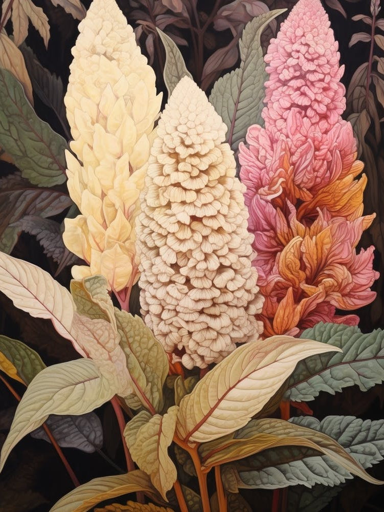 Flower Illustration Celosia 1