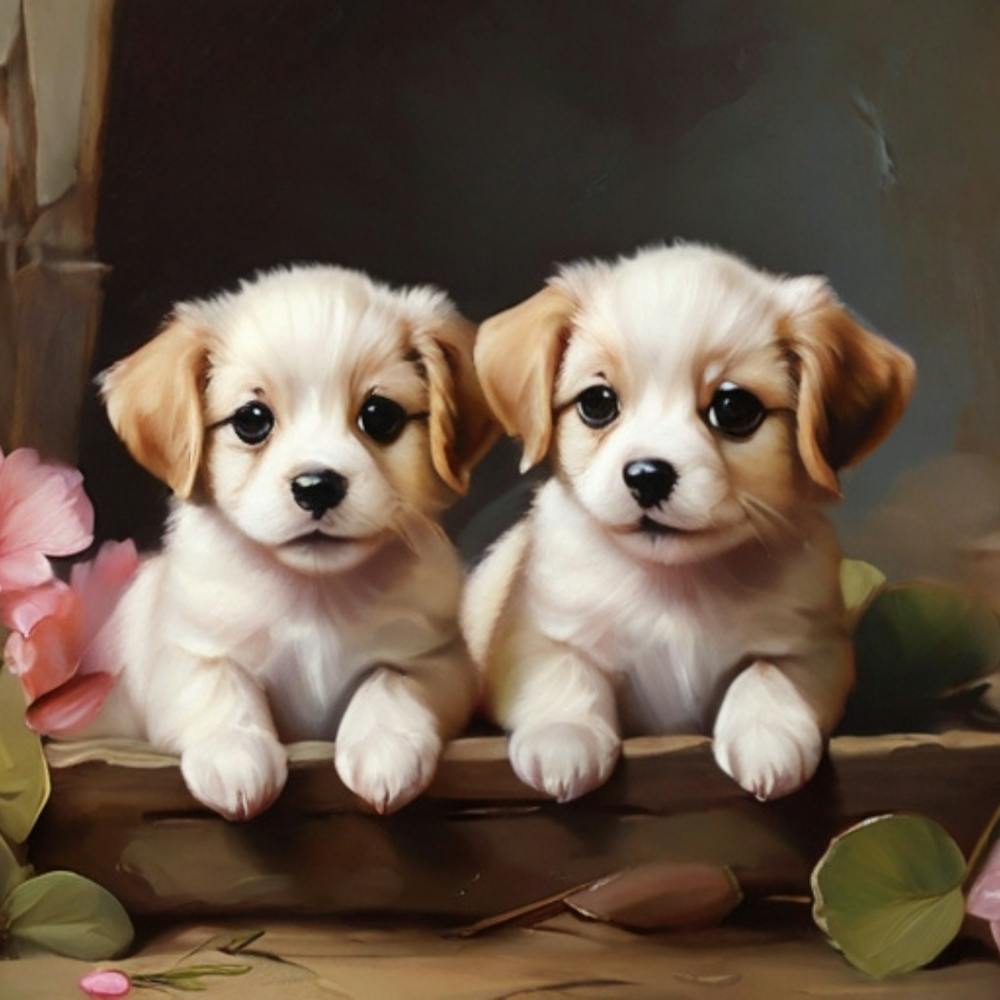 Puppy Painting