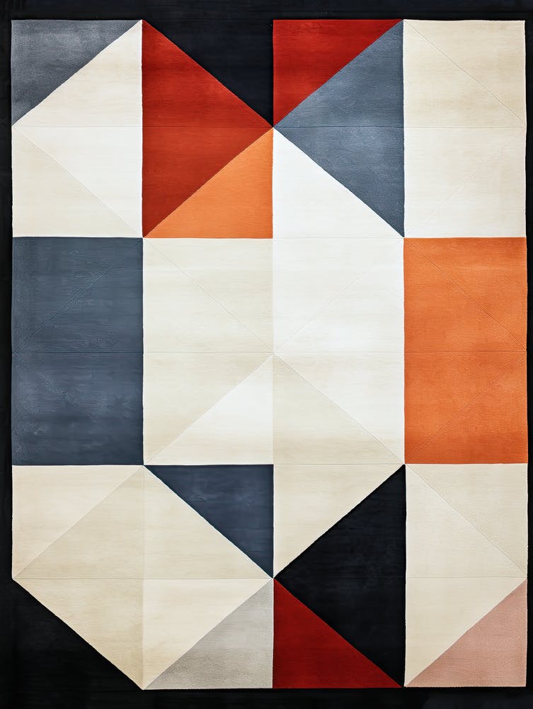 Dynamische Geometrie; Mid Century Abstrakte Fusion