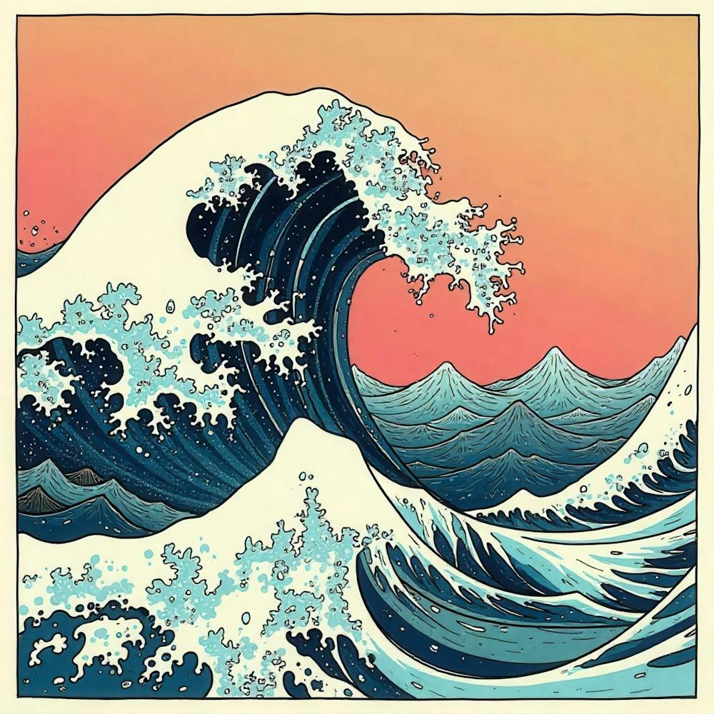 Great Wave Off Kanagawa 1