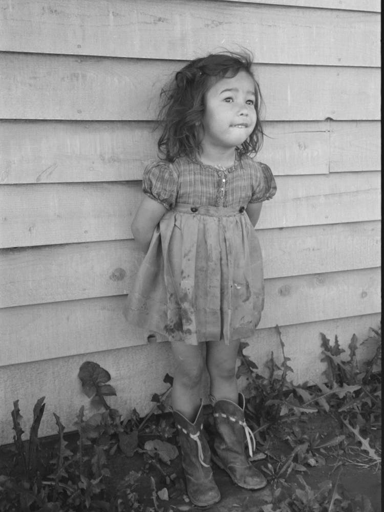 Daughter Of Agricultural Worker, Yuma County, Arizona By Russell Lee