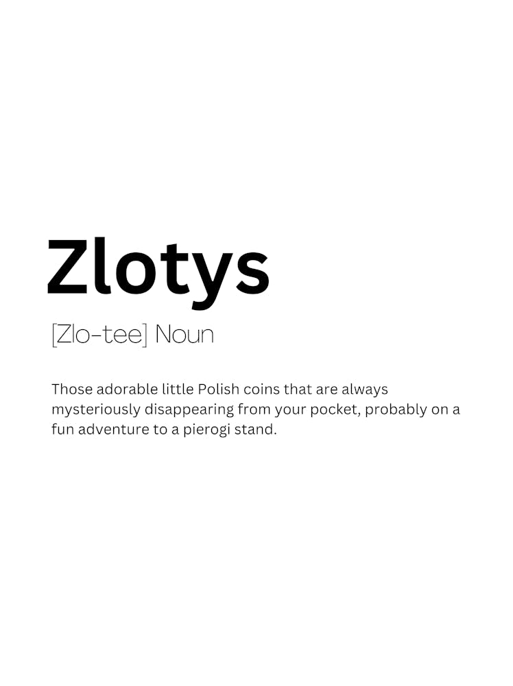 Zlotys Definition Meaning