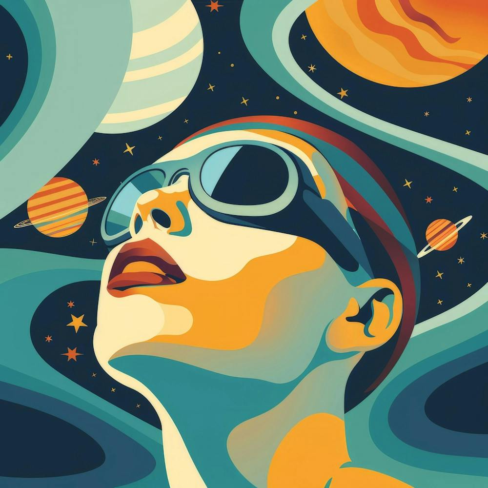 Woman In Space 1