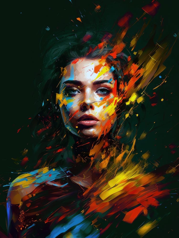 Abstract Painting Mae