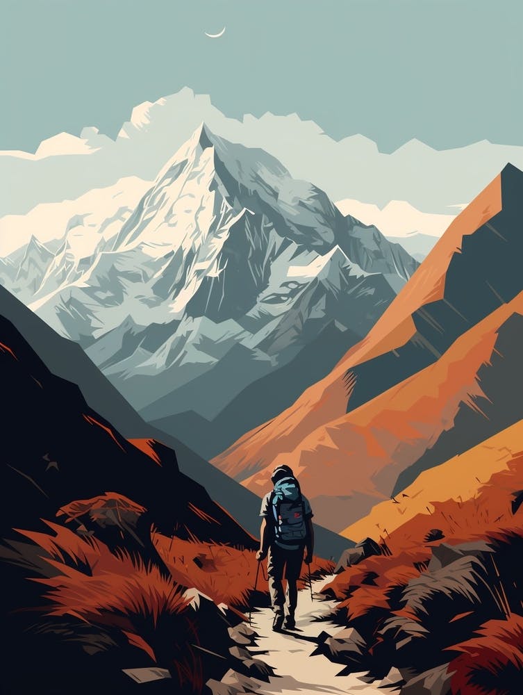 Salkantay Trek Peru 3 Hiking Trail Landscape