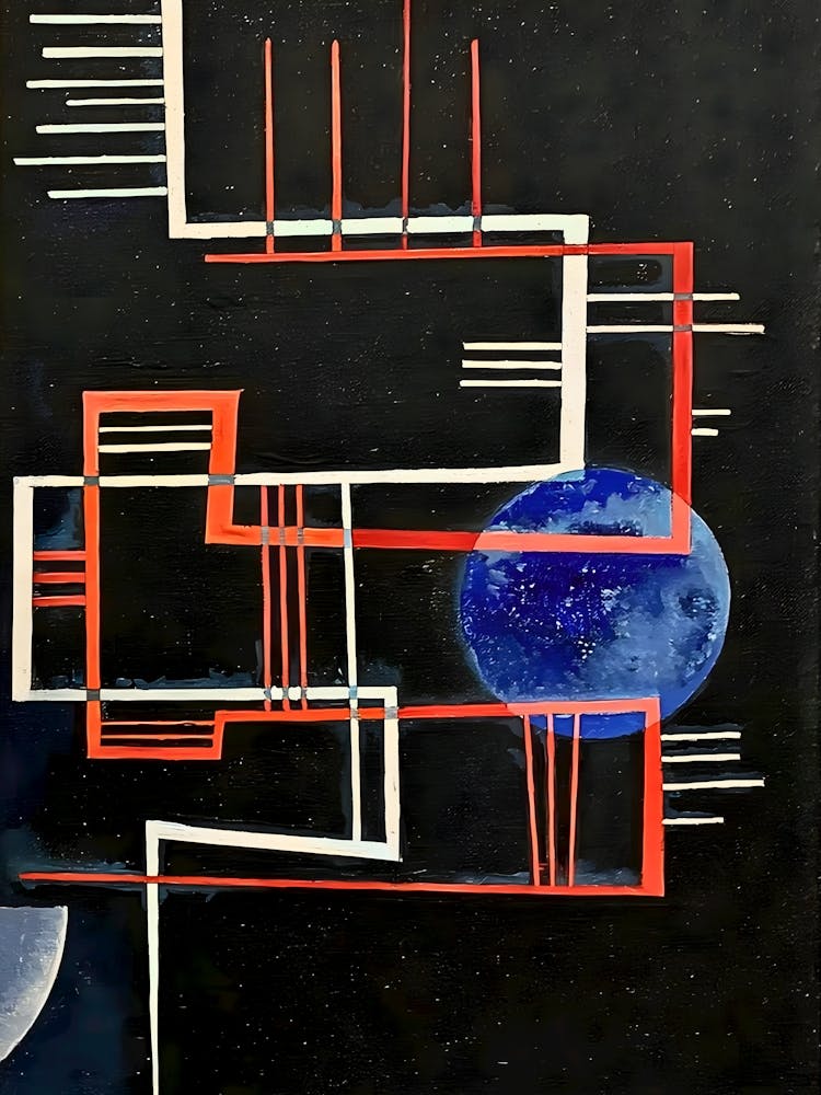 Wassily Kandinsky Spaceship