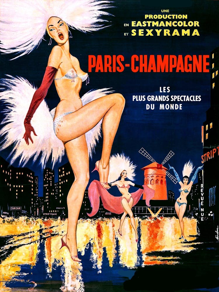 Paris Champagne, Movie Poster