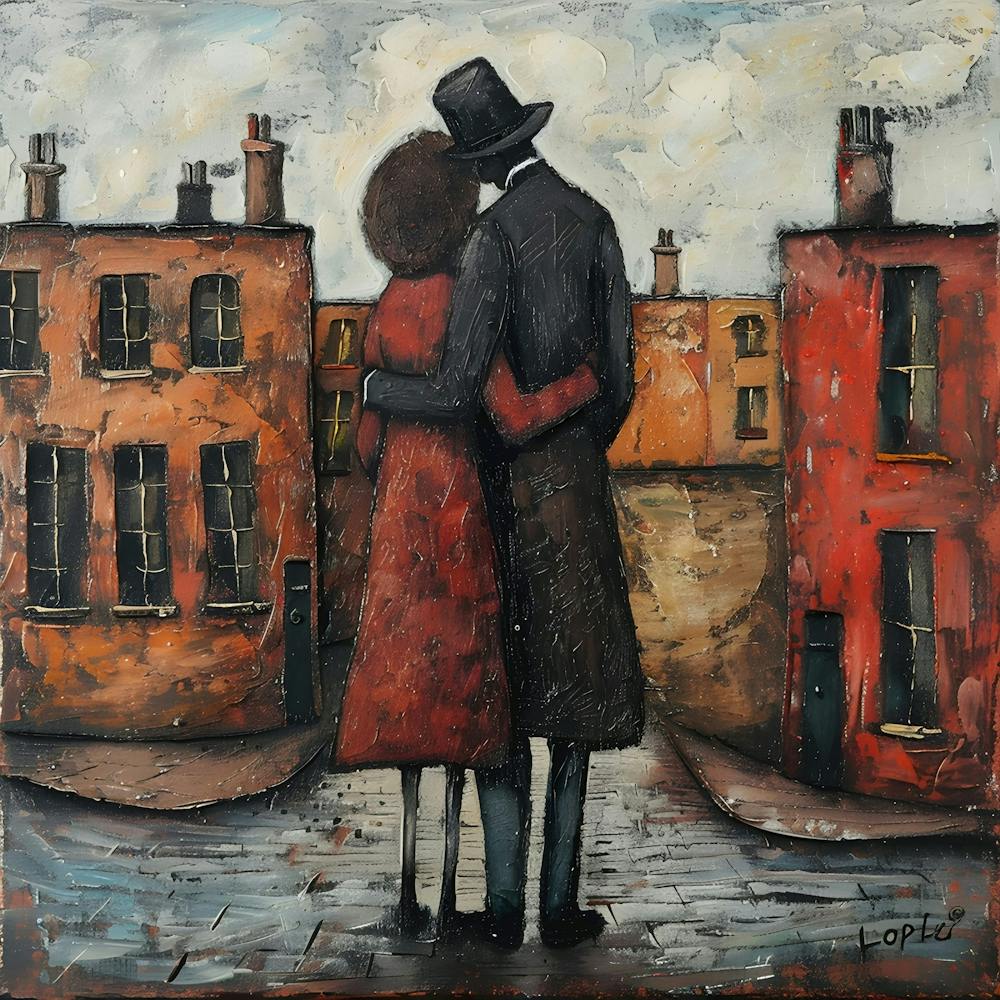 Embrace in the Old Town