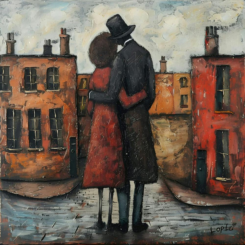 Embrace in the Old Town