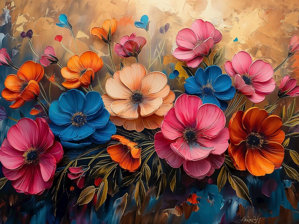 Colorful Flowers 3
