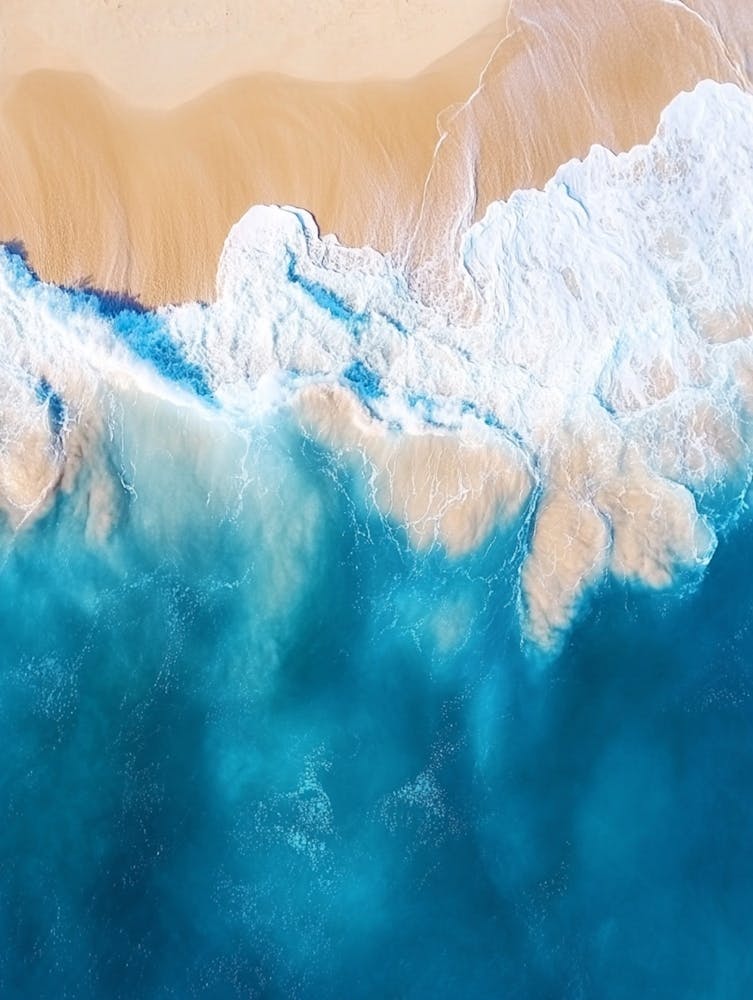 Aerial View Of The Beach
