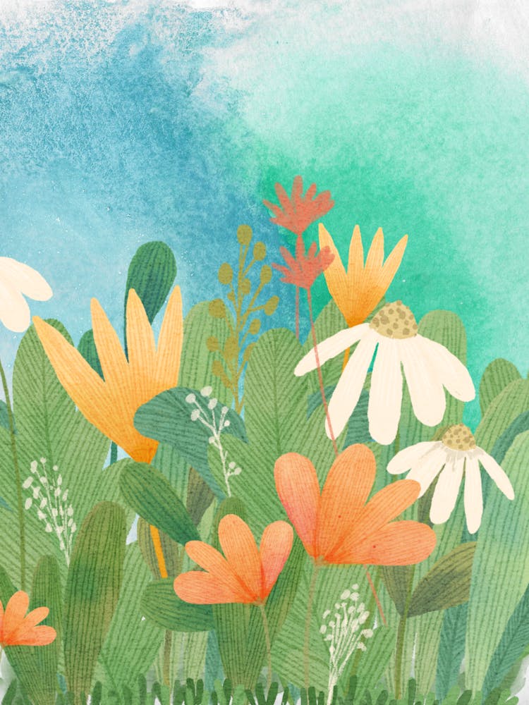 Watercolor Flowers 34