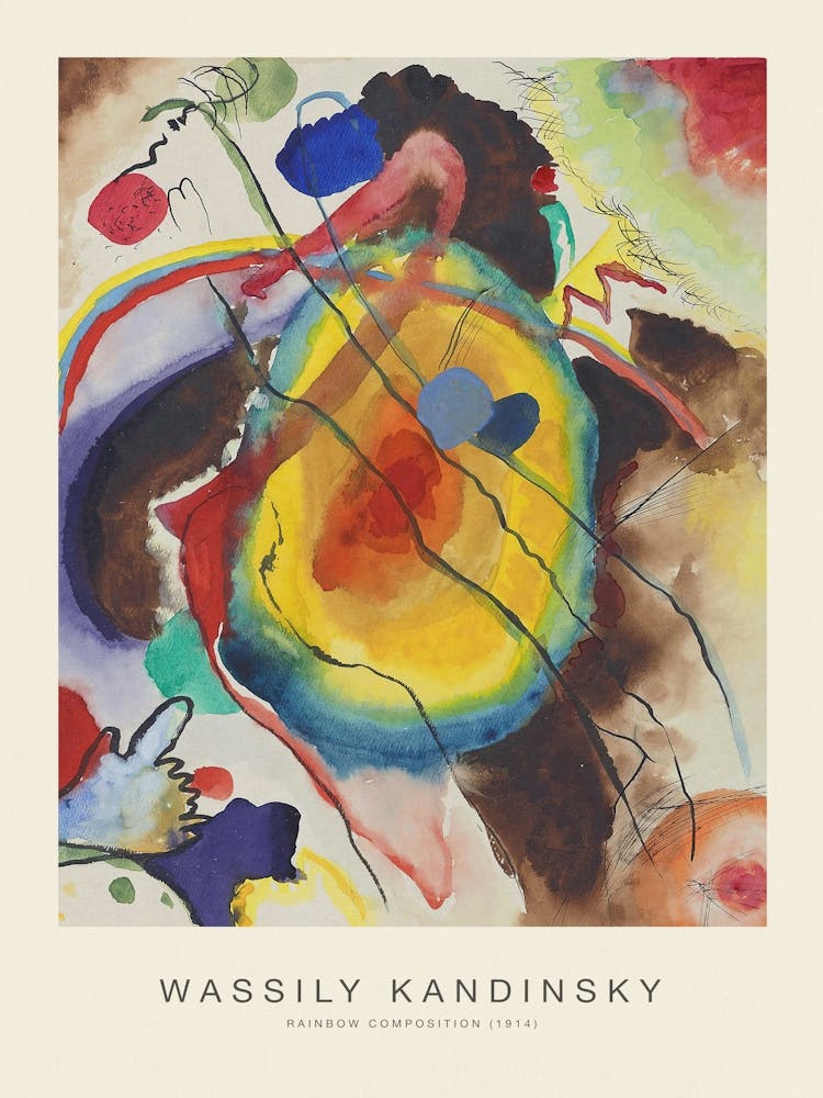 RAINBOW COMPOSITION (SPECIAL EDITION) - WASSILY KANDINSKY