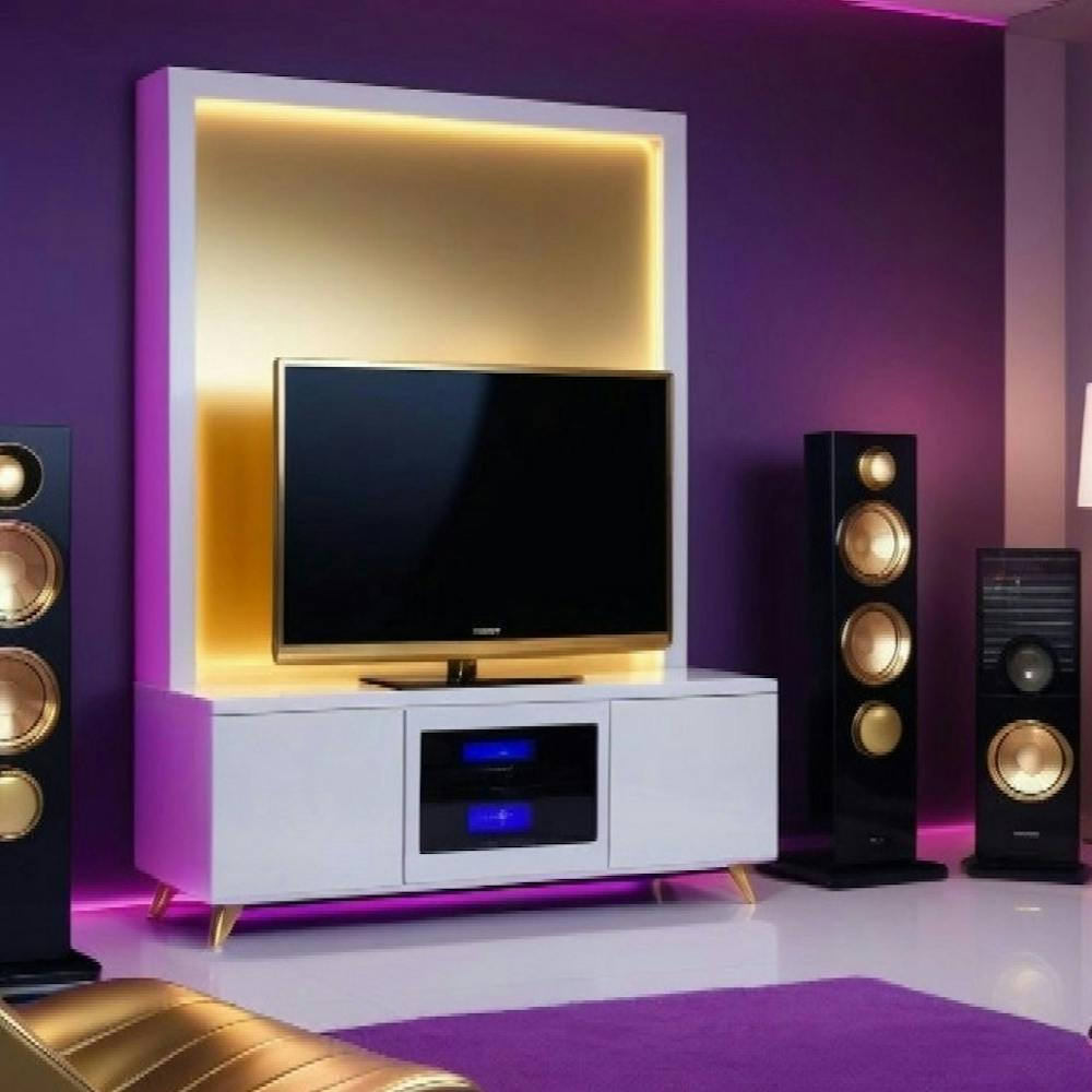 Beautiful TV set