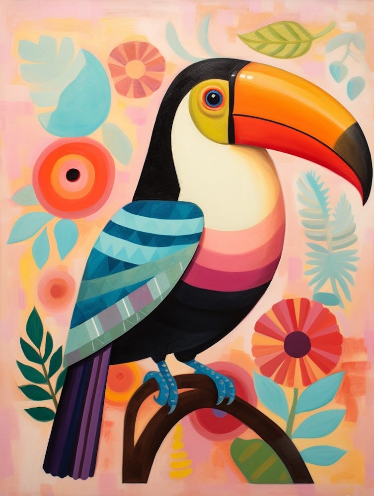 Pink Scandi Toucan 3