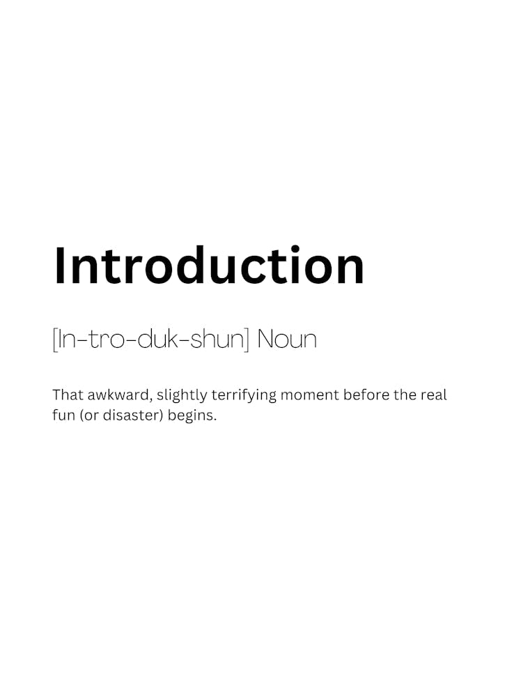 Introduction Definition Meaning