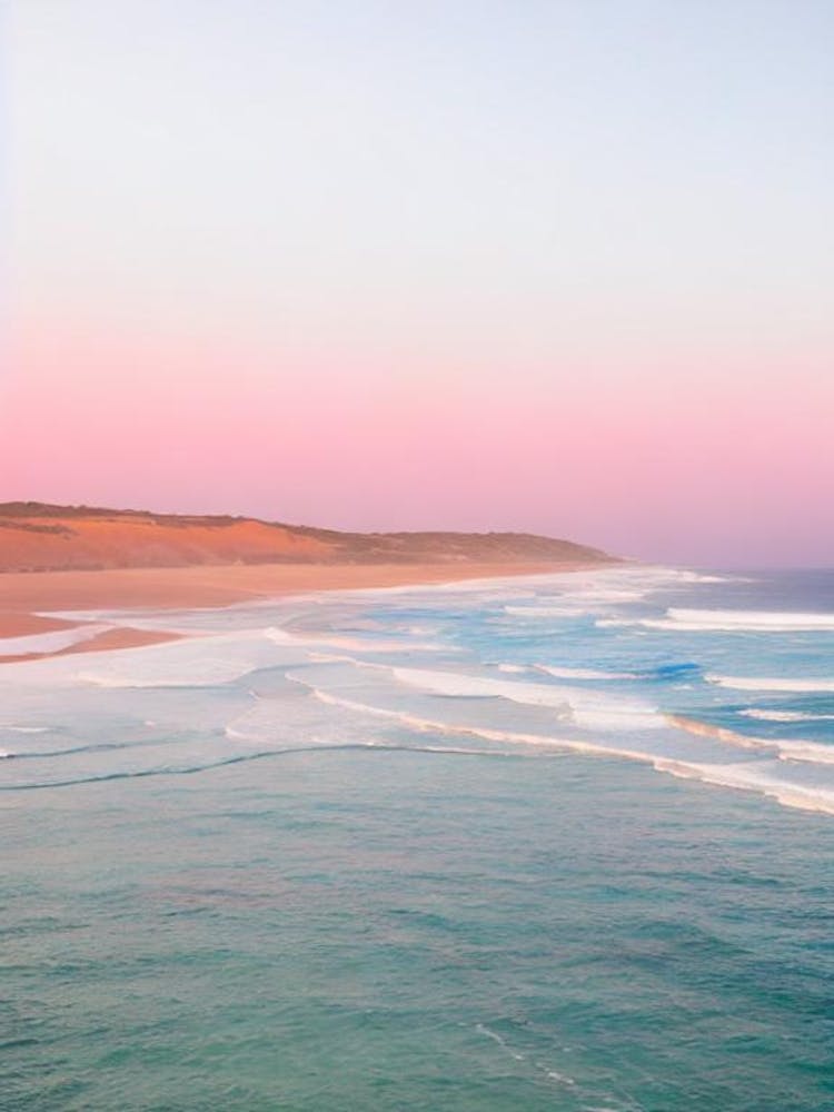 Bells Beach, Australia Pink Photography 2