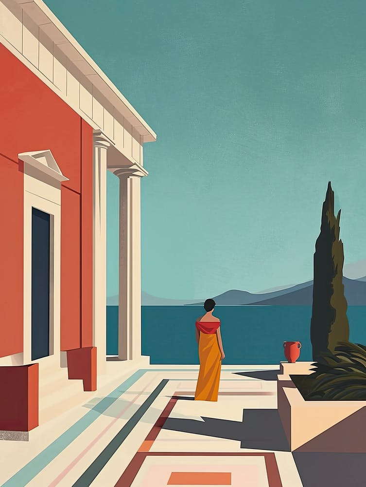 Delphi Dreams in Minimalism, Greece